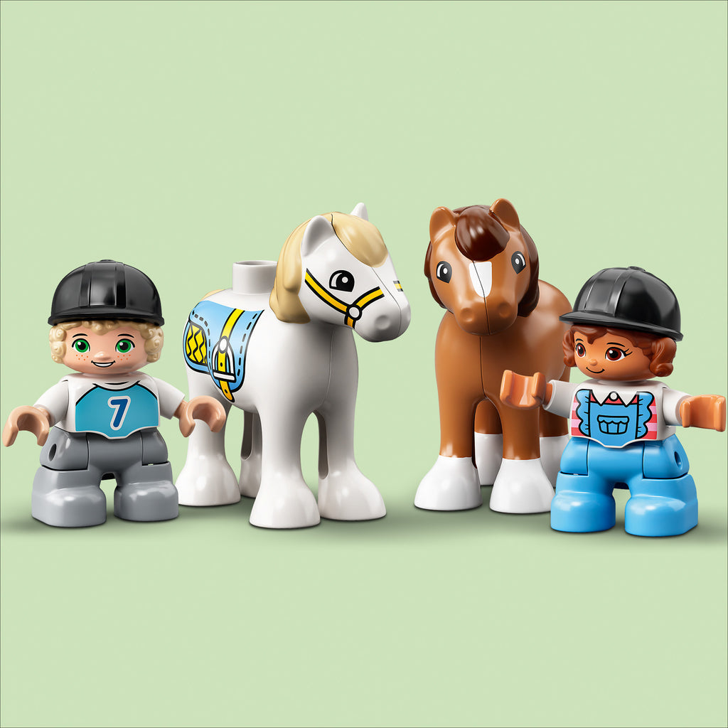 LEGO® DUPLO™ Horse Stable and Pony Care - Đồ Chơi Lắp Ráp Chuồng Ngựa - LEGO 10951 LEGO - ảnh 2 - Lego