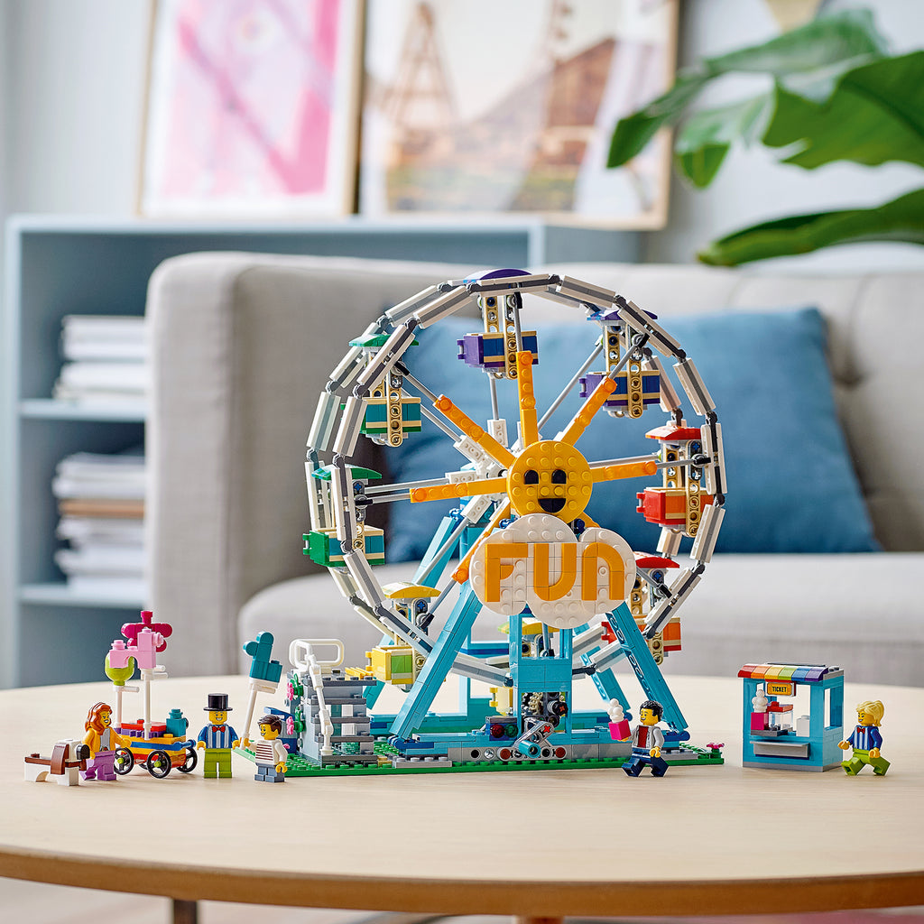 LEGO® Creator 3-in-1 Ferris Wheel Đồ chơi lắp ráp Vòng quay Ferris 3-trong-1 LEGO 31119 - Hình ảnh bổ sung 5