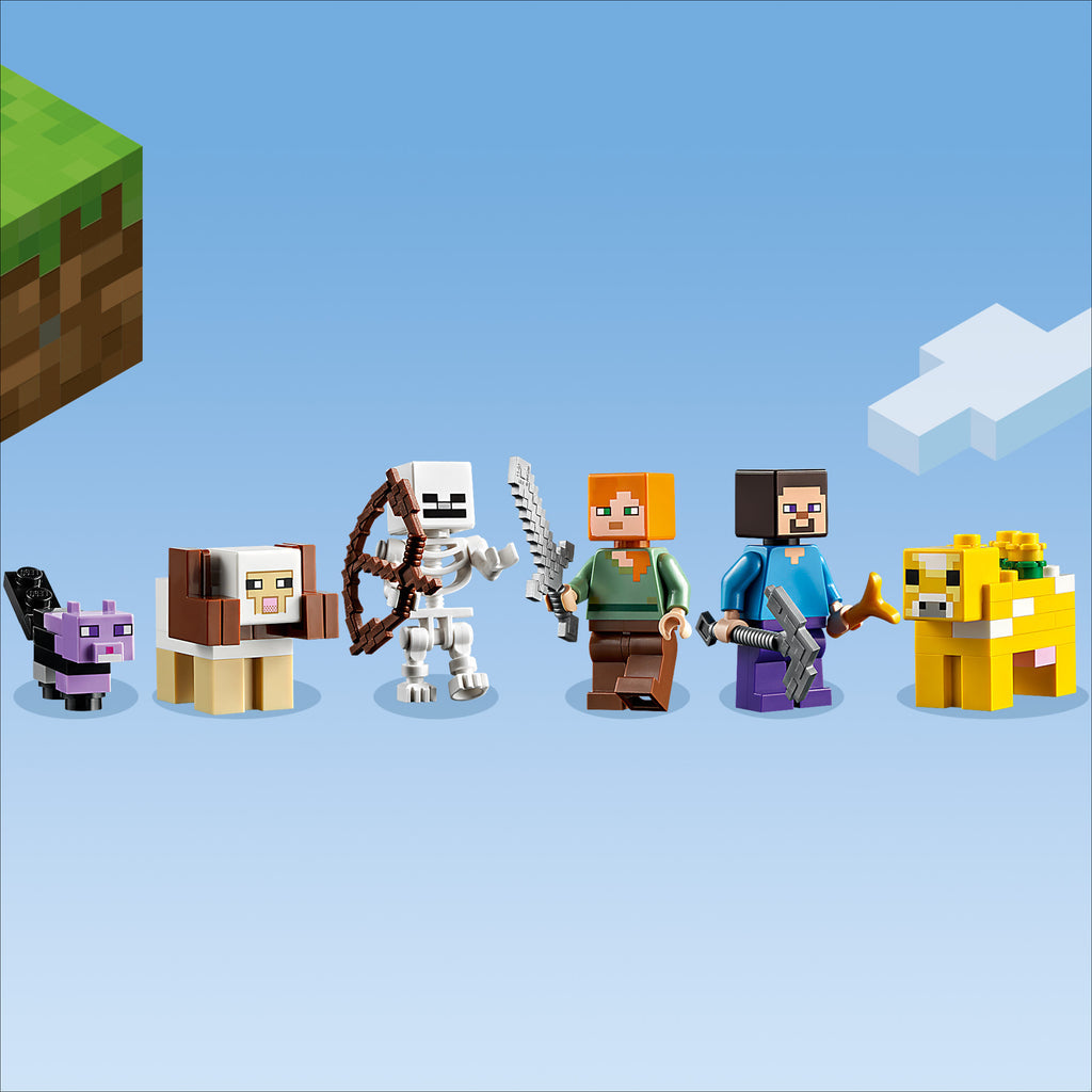 LEGO® Minecraft® The First Adventure - Đồ Chơi Lắp Ráp Thế Giới Minecraft LEGO 21169 LEGO - ảnh 8 - LEGO
