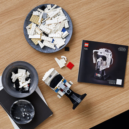 LEGO® Star Wars Scout Trooper™ Helmet - Mô Hình Lắp Ráp Mũ Bảo Hiểm Lính Trinh Sát - LEGO 75305 - Hình ảnh bổ sung 5