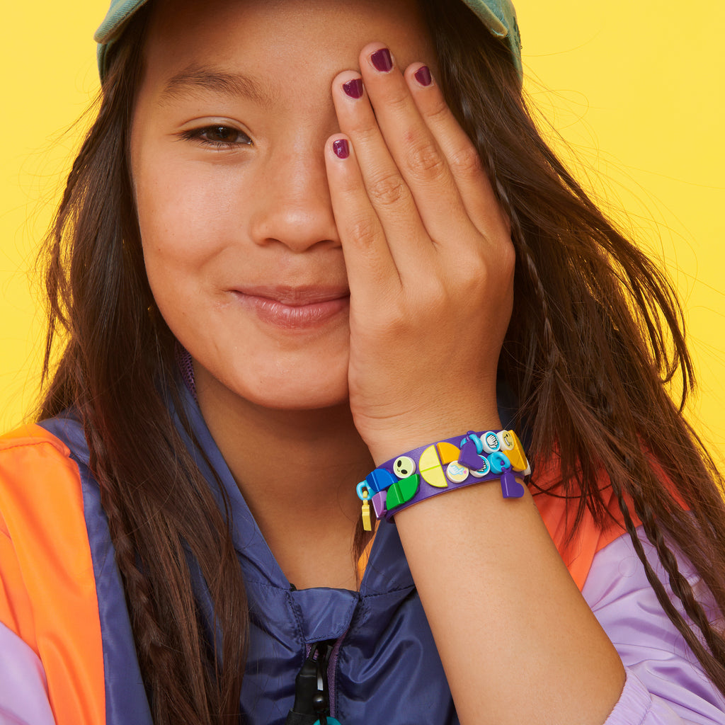 LEGO® DOTS™ Neon Tiger Bracelet & Bag Tag (41945) - Đồ Chơi Thủ Công Sáng Tạo LEGO - Hình ảnh bổ sung 5