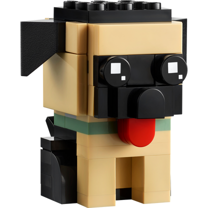LEGO® BrickHeadz™ German Shepherd - Mô hình lắp ráp chó chăn cừu Đức - LEGO 40440 - Hình ảnh bổ sung 5