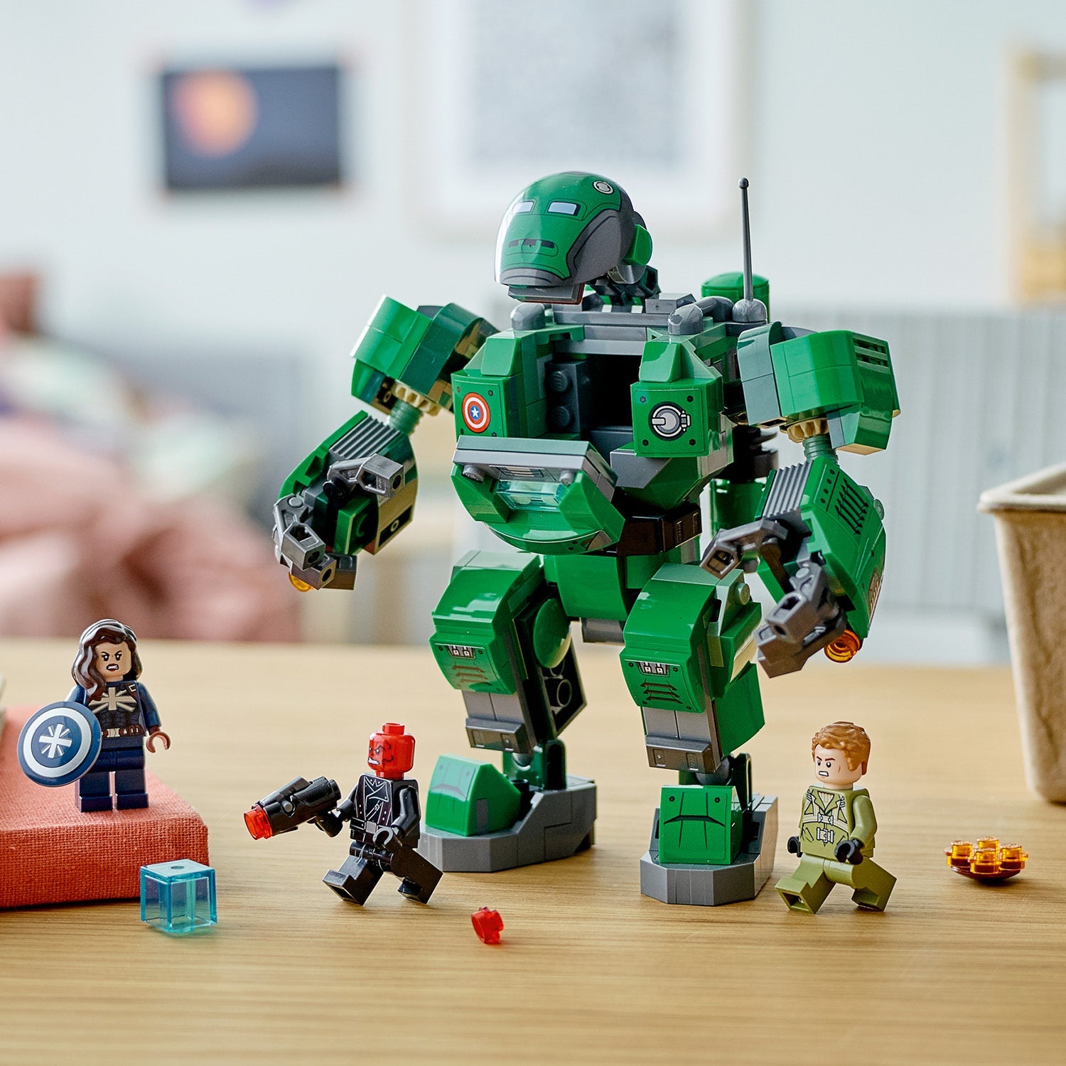 LEGO® Marvel Captain Carter & The Hydra Stomper Đồ Chơi Lắp Ráp Robot Mech 76201 - Hình ảnh bổ sung 5