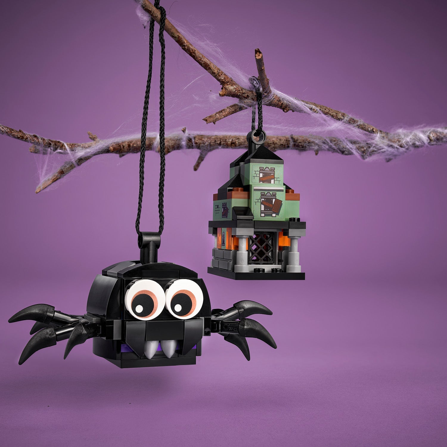 LEGO® Spider & Haunted House Pack - Bộ Đồ Chơi Lắp Ráp Trang Trí Halloween LEGO 40493 LEGO - ảnh 1 - Lego