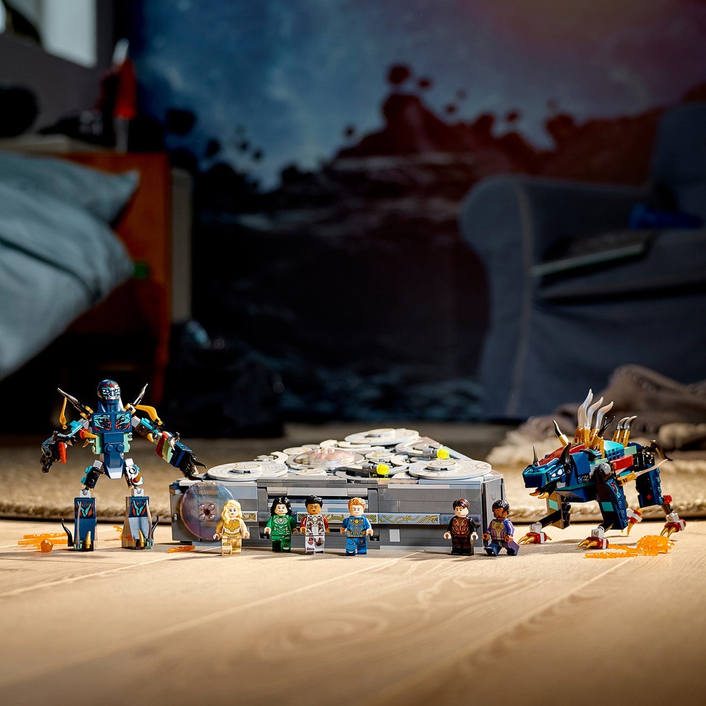 LEGO® Marvel Rise of the Domo - Phi Thuyền Eternals Siêu Anh Hùng LEGO 76156 LEGO - ảnh 1 - LEGO Marvel