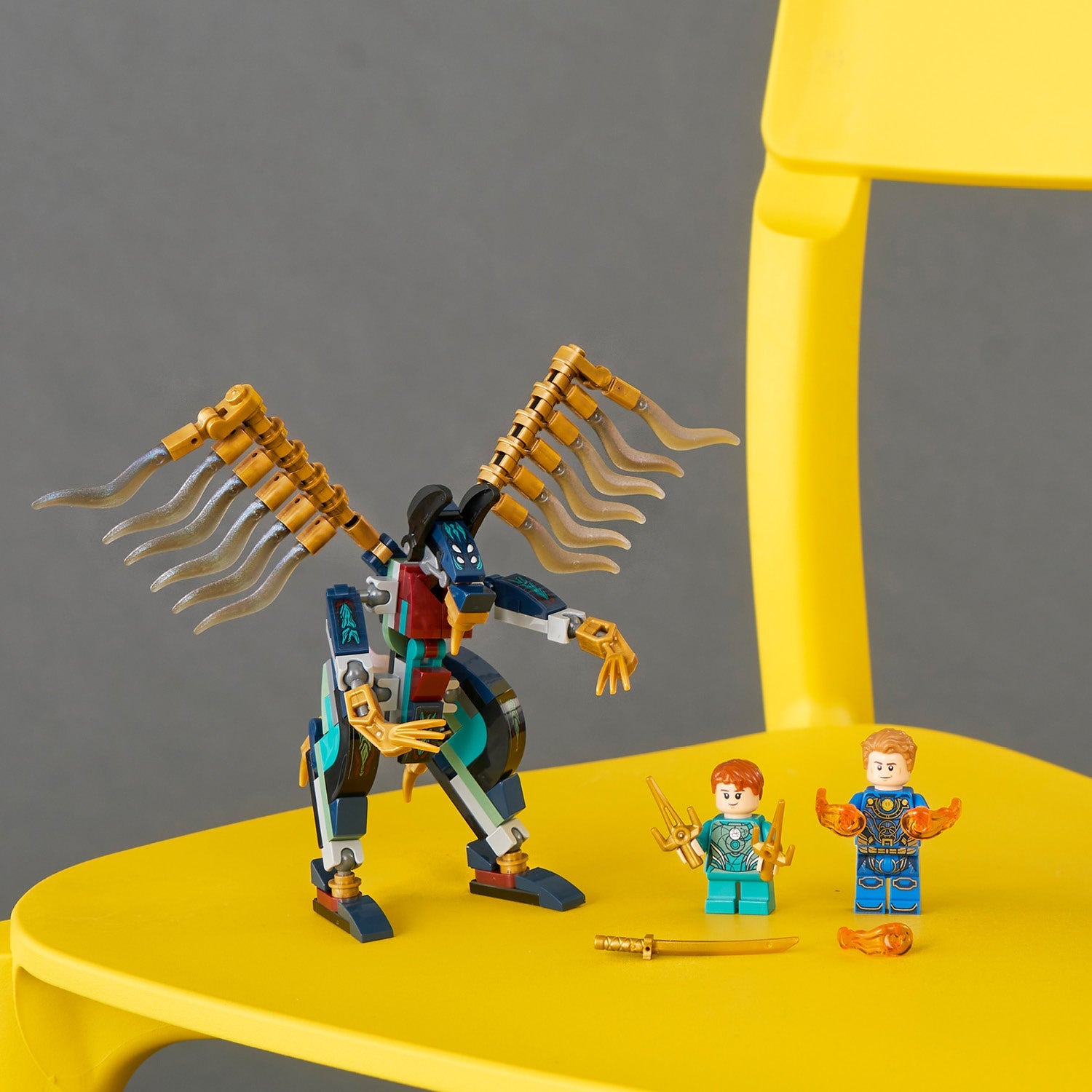 LEGO® Marvel Eternals’ Aerial Assault - Đồ Chơi Lắp Ráp Siêu Anh Hùng - LEGO 76145 LEGO - ảnh 1 - LEGO Marvel