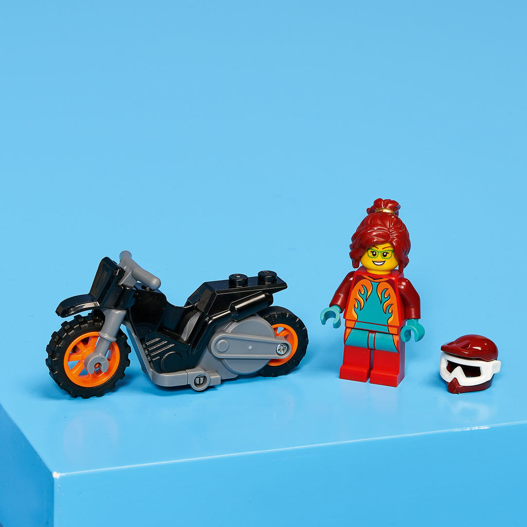 LEGO® City Fire Stunt Bike Mô Tô Nhào Lộn Cứu Hỏa LEGO 60311 LEGO - ảnh 3 - LEGO City Stuntz