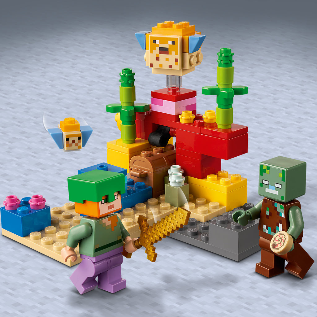 LEGO® Minecraft® The Coral Reef - Đồ Chơi Lắp Ráp Rặng San Hô LEGO 21164 - Hình ảnh bổ sung 9