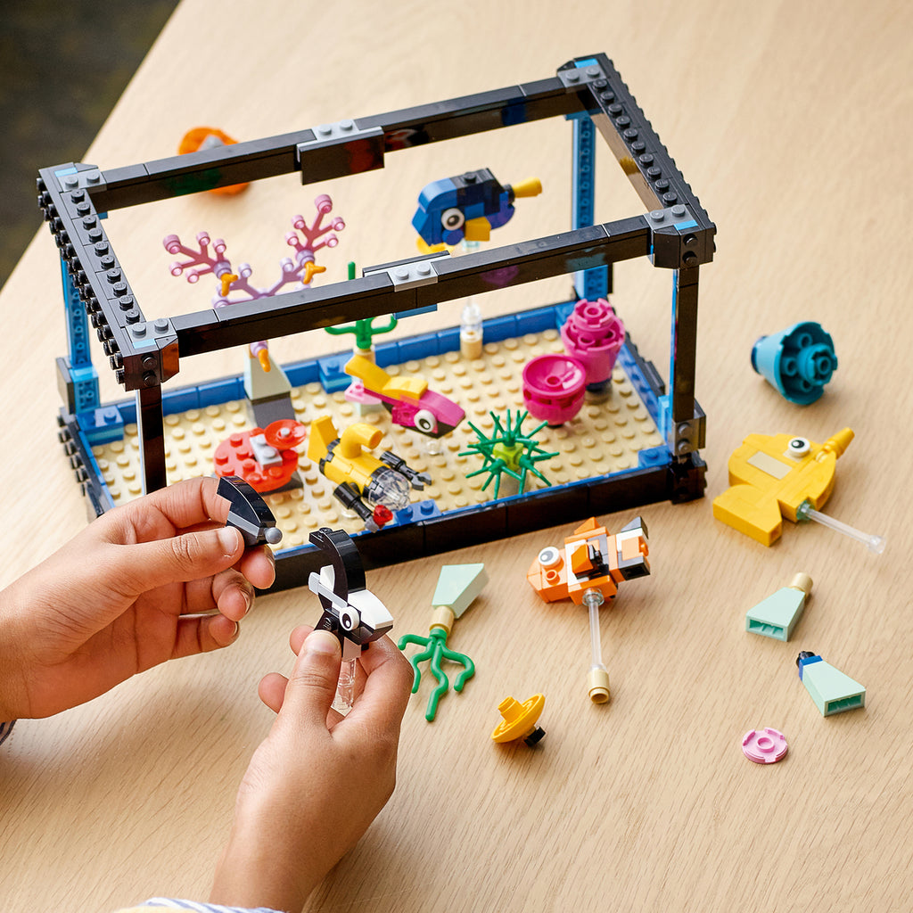 LEGO® Creator 3-in-1 Fish Tank - Bộ Đồ Chơi Lắp Ráp Bể Cá - LEGO 31122 - Hình ảnh bổ sung 6