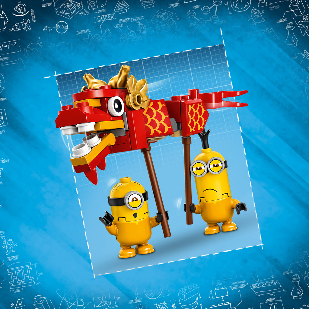 LEGO® Minions Minions Kung Fu Battle - Đồ Chơi Lắp Ráp Trận Chiến Kung Fu (75550) - LEGO