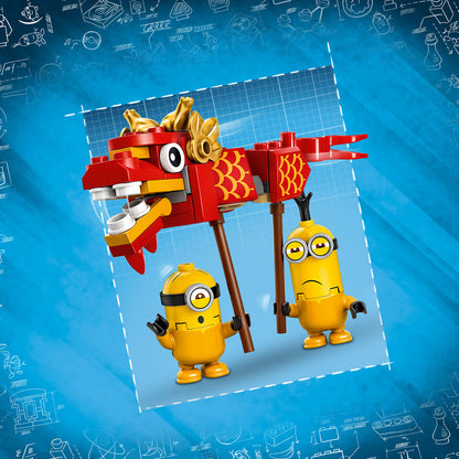 LEGO® Minions Minions Kung Fu Battle - Đồ Chơi Lắp Ráp Trận Chiến Kung Fu (75550) - LEGO