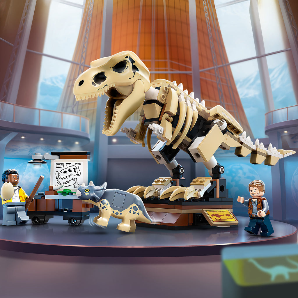 LEGO® Jurassic World T. rex Dinosaur Fossil Exhibition - Triển Lãm Hóa Thạch Khủng Long T. Rex - LEGO 76940 - Hình ảnh bổ sung 6