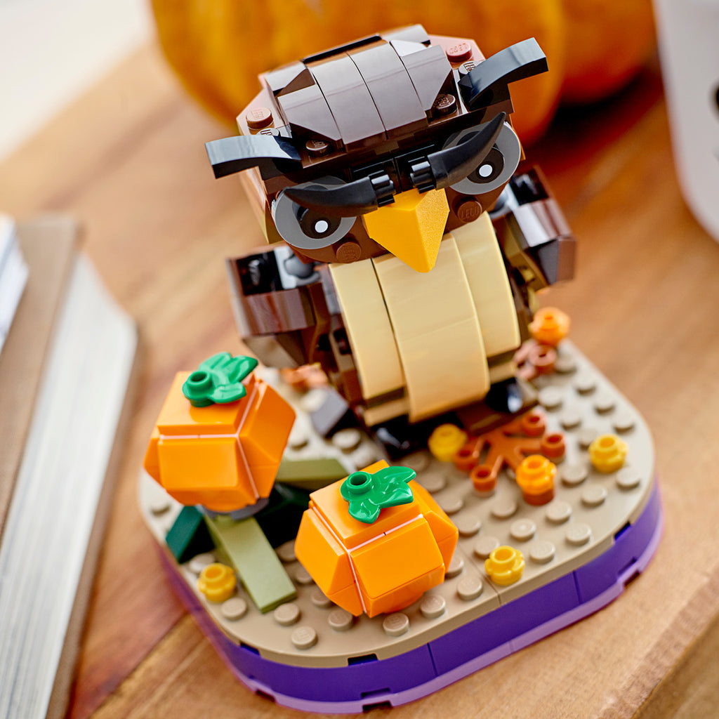 LEGO® Halloween Owl - Đồ Chơi Lắp Ráp Cú Mèo Halloween - LEGO 40497 - Hình ảnh bổ sung 5
