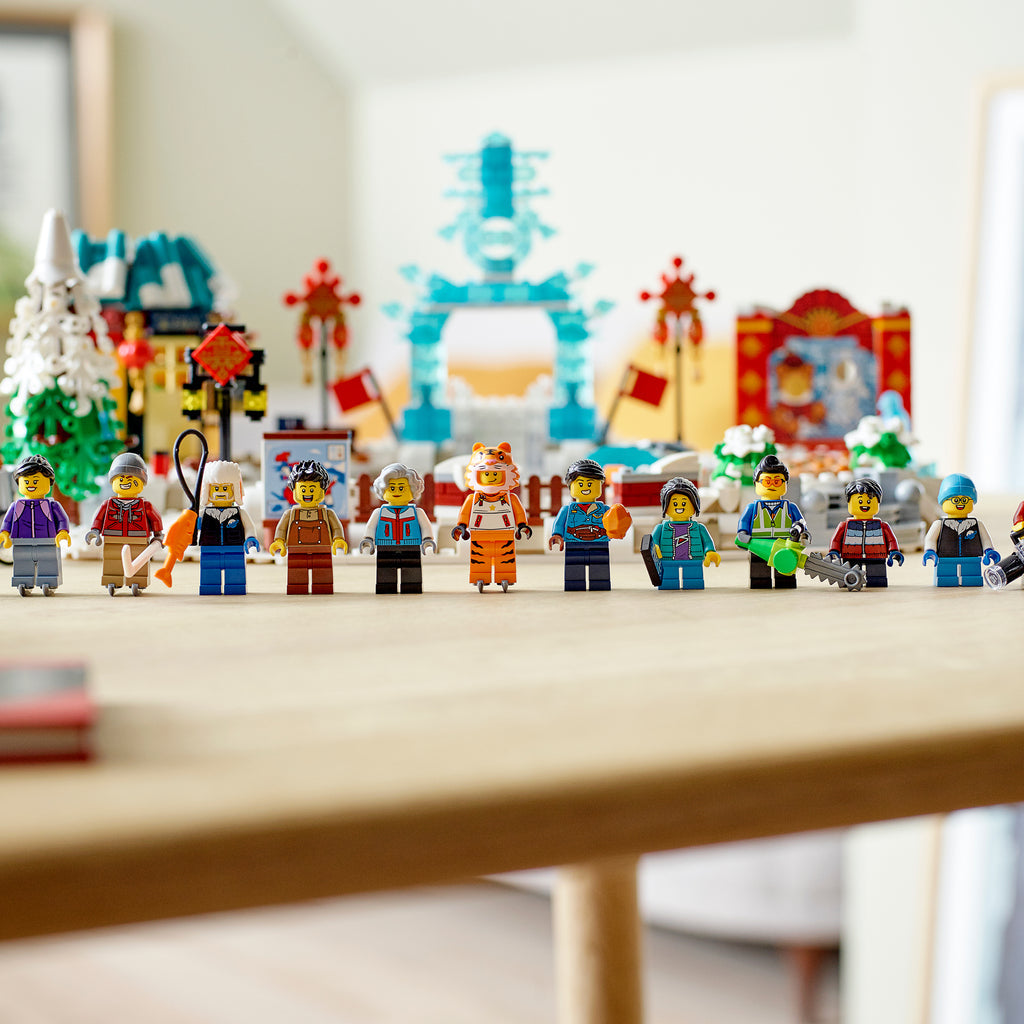 LEGO® Lunar New Year Ice Festival 80109 - Bộ Lắp Ráp Lễ Hội Băng Đón Tết - LEGO - Hình ảnh bổ sung 6