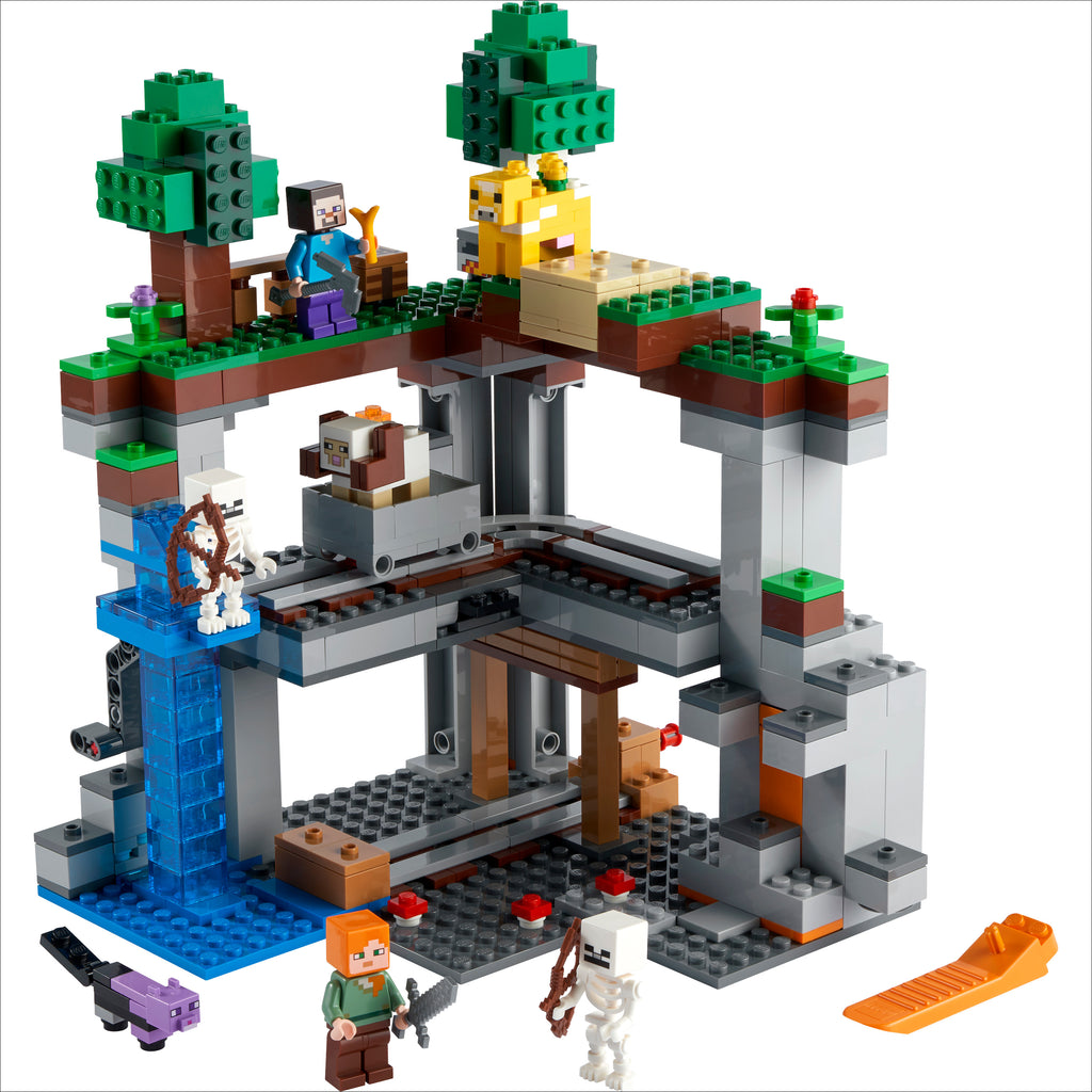 LEGO® Minecraft® The First Adventure - Đồ Chơi Lắp Ráp Thế Giới Minecraft LEGO 21169 - Hình ảnh chi tiết 2