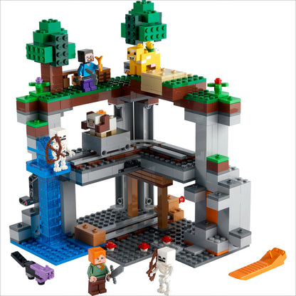 LEGO® Minecraft® The First Adventure - Đồ Chơi Lắp Ráp Thế Giới Minecraft LEGO 21169 - Hình ảnh chi tiết 2