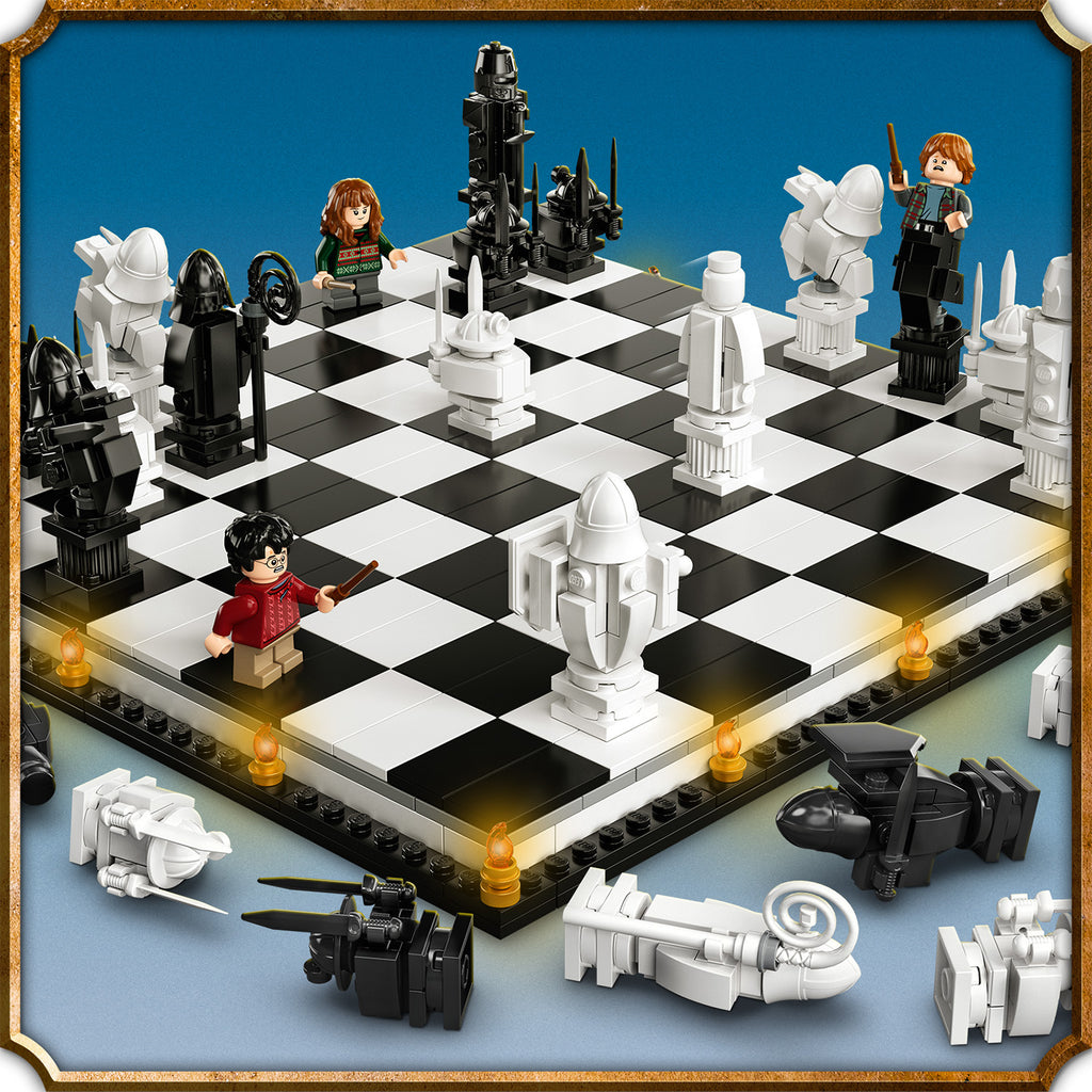 LEGO® Harry Potter Hogwarts™ Wizard’s Chess - Bộ Cờ Vua Phù Thủy Lắp Ráp - LEGO 76392