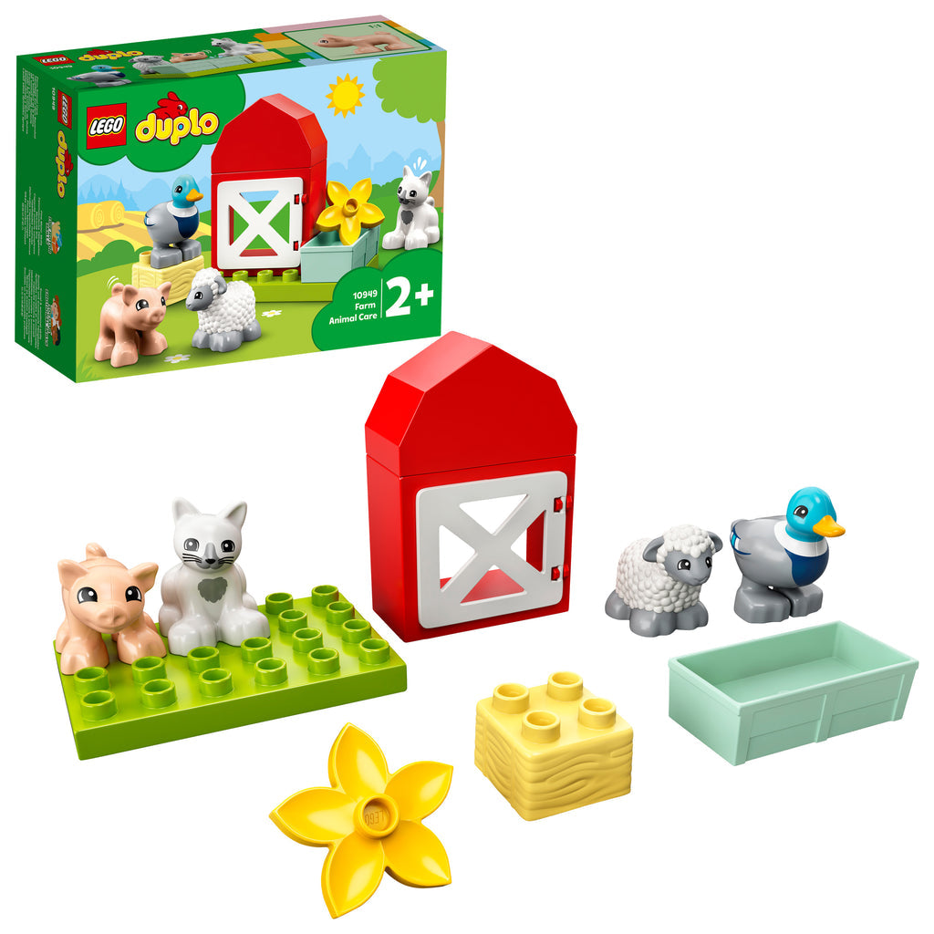 LEGO® DUPLO™ Farm Animal Care - Đồ Chơi Chăm Sóc Động Vật Trang Trại - LEGO 10949 LEGO - ảnh 6 - Building Sets
