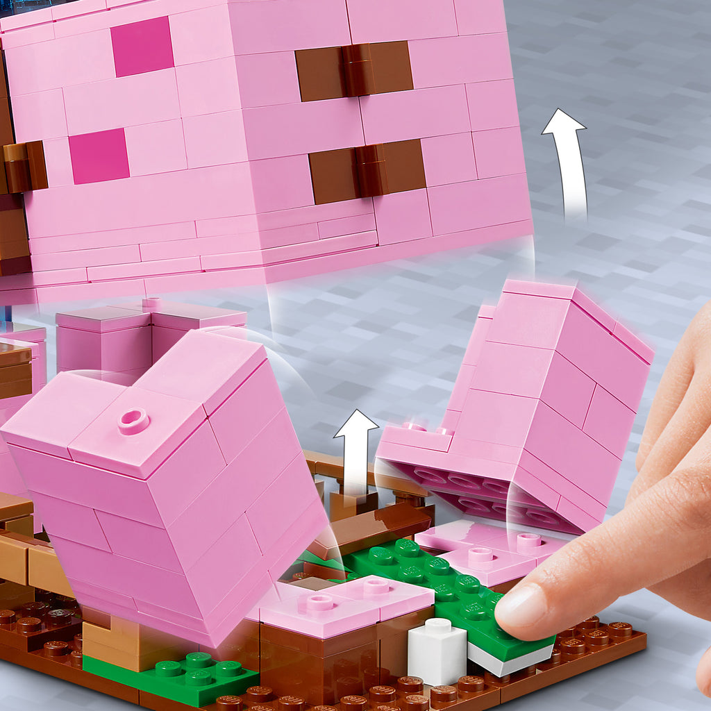 LEGO® Minecraft® The Pig House - Đồ Chơi Lắp Ráp Ngôi Nhà Hình Heo - LEGO 21170