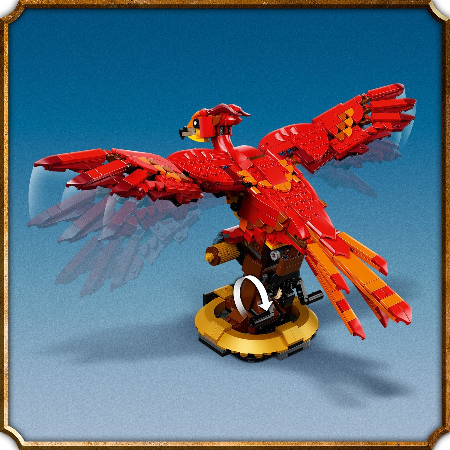 LEGO® Harry Potter Fawkes, Dumbledore’s Phoenix - Mô Hình Lắp Ráp Phượng Hoàng - LEGO 76394 - Hình ảnh bổ sung 6