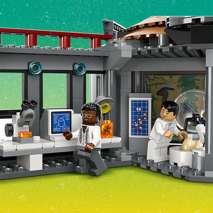 LEGO® Jurassic Park Visitor Center: T. rex & Raptor Attack - Bộ Lắp Ráp Trung Tâm Du Khách Công Viên Kỷ Jura - LEGO 76961 - Hình ảnh bổ sung 6