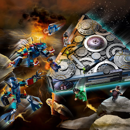 LEGO® Marvel Rise of the Domo - Phi Thuyền Eternals Siêu Anh Hùng LEGO 76156 LEGO - ảnh 5 - LEGO Marvel