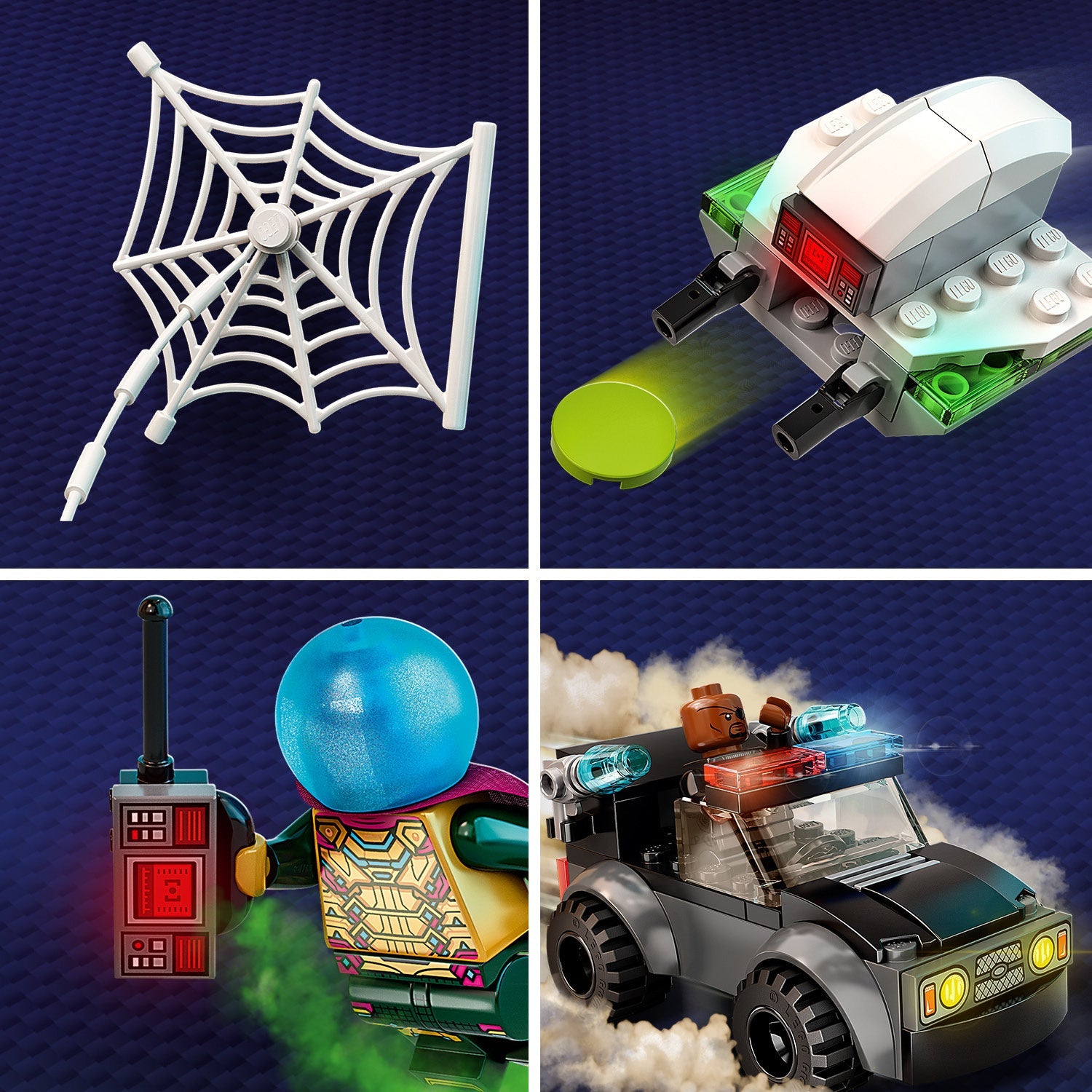 LEGO® Marvel Spider-Man vs. Mysterio’s Drone Attack - Đồ Chơi Lắp Ráp Siêu Anh Hùng 76184 LEGO - ảnh 3 - LEGO Marvel