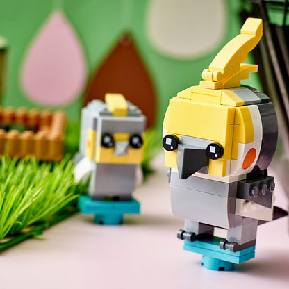 LEGO® BrickHeadz™ Cockatiel - Đồ Chơi Lắp Ráp Vẹt Úc - LEGO 40481 - Hình ảnh bổ sung 6