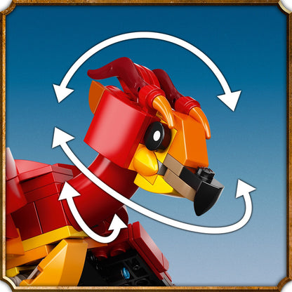 LEGO® Harry Potter Fawkes, Dumbledore’s Phoenix - Mô Hình Lắp Ráp Phượng Hoàng - LEGO 76394 - Hình ảnh bổ sung 7