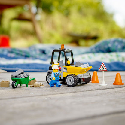 LEGO® City Roadwork Truck Xe Công Trình Đồ Chơi Lắp Ráp LEGO 60284 - Hình ảnh bổ sung 4