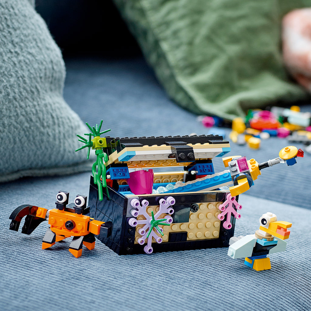 LEGO® Creator 3-in-1 Fish Tank - Bộ Đồ Chơi Lắp Ráp Bể Cá - LEGO 31122 - Hình ảnh bổ sung 7