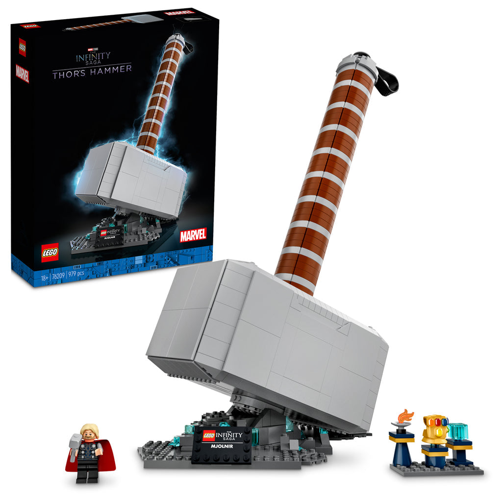 LEGO® Marvel Thor’s Hammer - Mô Hình Lắp Ráp Búa Thor Mjölnir 76209 - LEGO - Hình ảnh bổ sung 7