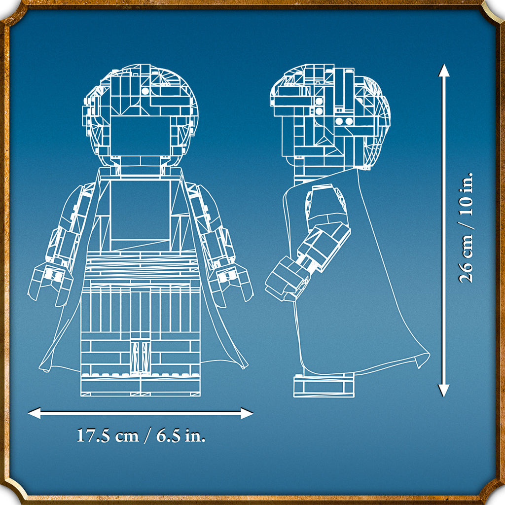 LEGO® Harry Potter & Hermione Granger™ Bộ Lắp Ráp Mô Hình Nhân Vật Siêu Lớn LEGO 76393 - Hình ảnh bổ sung 7