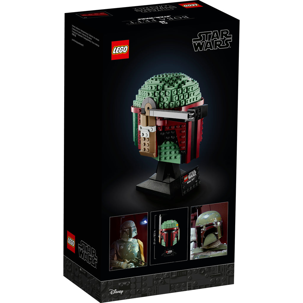 LEGO® Star Wars™ Boba Fett™ Helmet - Mô Hình Lắp Ráp Mũ Bảo Hiểm LEGO 75277 - Hình ảnh bổ sung 12