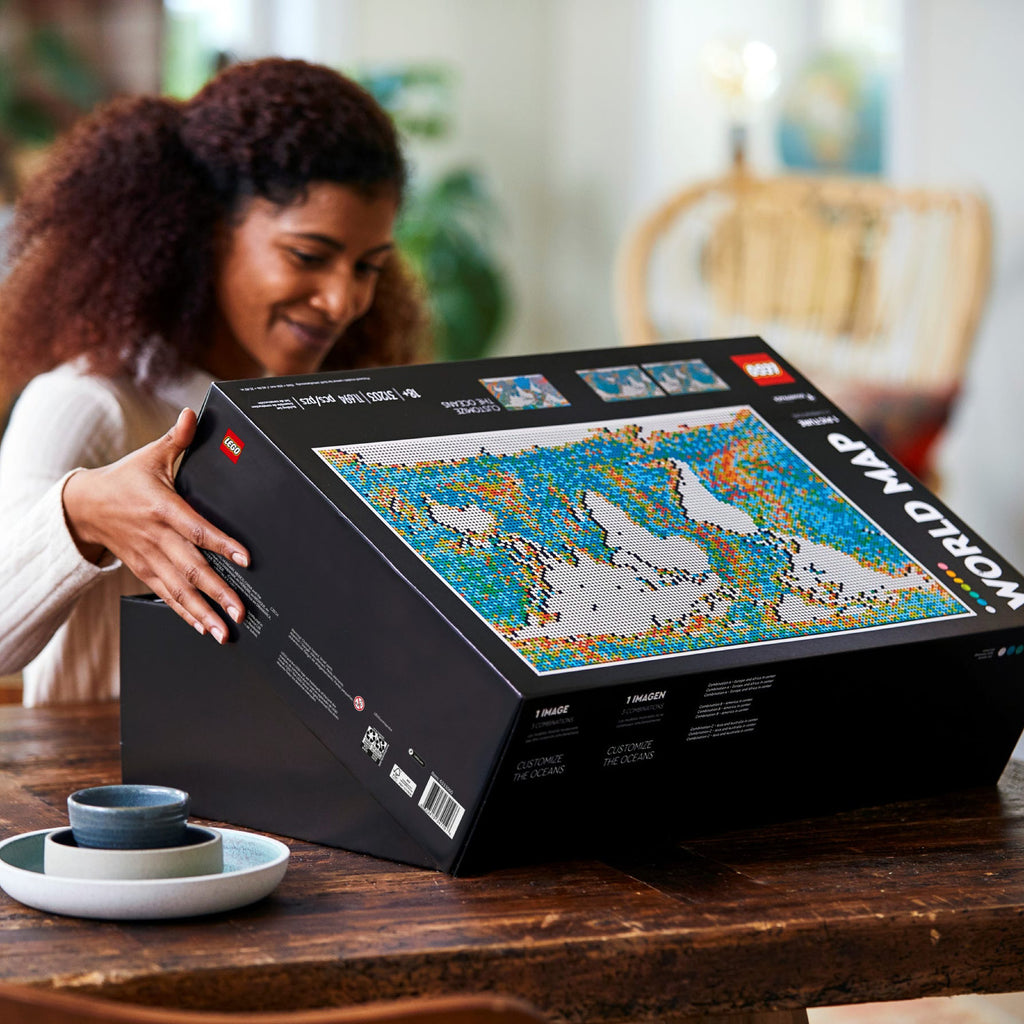 LEGO® Art World Map - Bản đồ thế giới lắp ráp 11.695 chi tiết - LEGO 31203 - Hình ảnh bổ sung 8