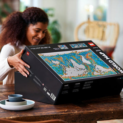 LEGO® Art World Map - Bản đồ thế giới lắp ráp 11.695 chi tiết - LEGO 31203 - Hình ảnh bổ sung 8