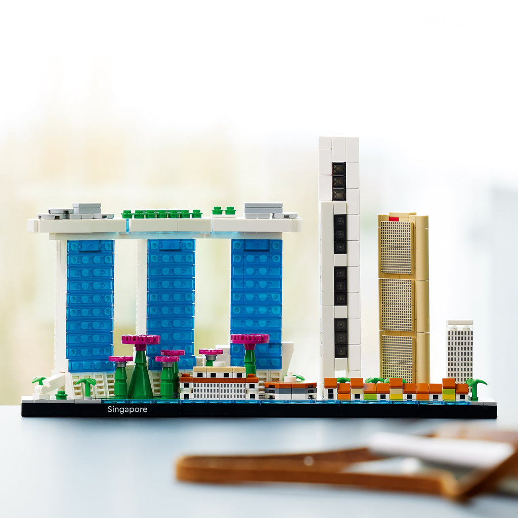 LEGO® Architecture Singapore - Bộ Lắp Ráp Mô Hình Thành Phố Skyline 21057 - LEGO - Hình ảnh bổ sung 7