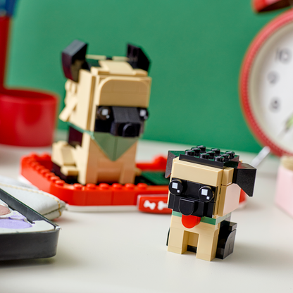 LEGO® BrickHeadz™ German Shepherd - Mô hình lắp ráp chó chăn cừu Đức - LEGO 40440 - Hình ảnh bổ sung 7