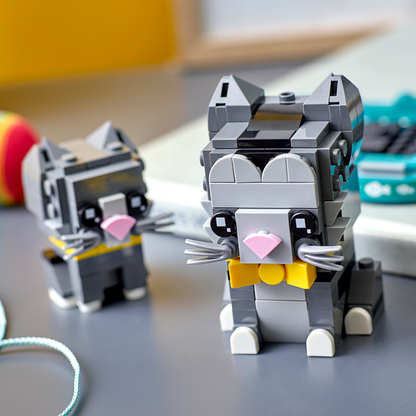 LEGO® BrickHeadz™ Shorthair Cat - Đồ Chơi Lắp Ráp Mèo Lông Ngắn - LEGO 40441 LEGO - ảnh 2 - Lego BrickHeadz