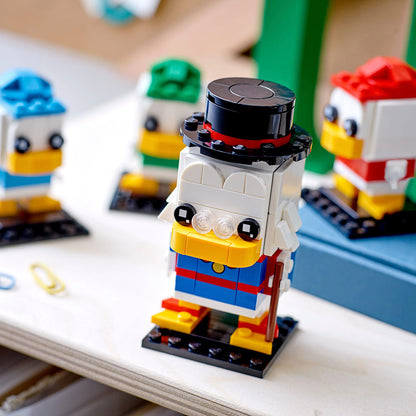 LEGO® BrickHeadz™ Disney Scrooge McDuck, Huey, Dewey & Louie - Bộ Lắp Ráp Mô Hình Trưng Bày LEGO 40477 - Hình ảnh bổ sung 4