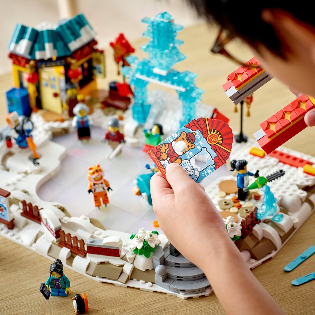 LEGO® Lunar New Year Ice Festival 80109 - Bộ Lắp Ráp Lễ Hội Băng Đón Tết - LEGO LEGO - ảnh 1 - LEGO Sets