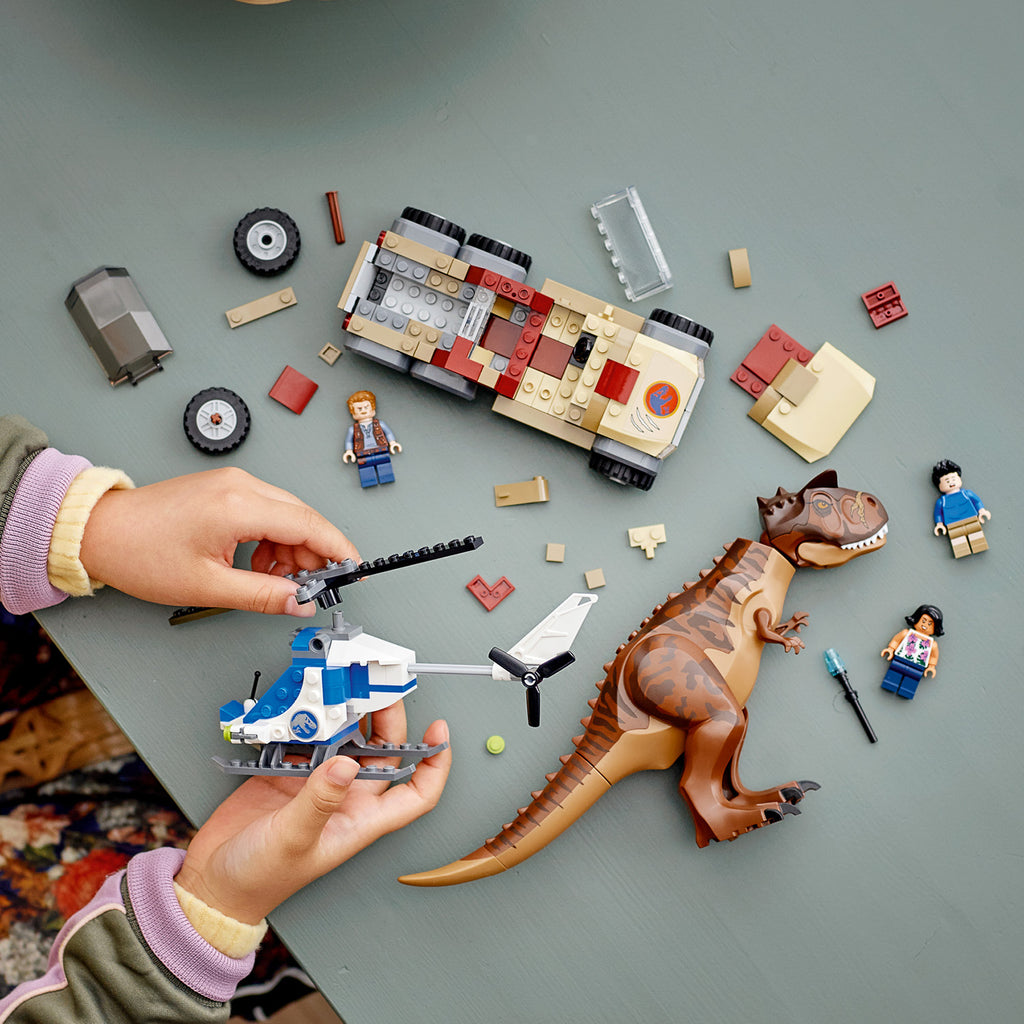 LEGO® Jurassic World Carnotaurus Dinosaur Chase - Đồ chơi lắp ráp Khủng long Carnotaurus - LEGO 76941 - Hình ảnh bổ sung 5