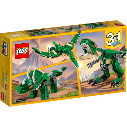 LEGO® Creator 3-in-1 Mighty Dinosaurs - Bộ Đồ Chơi Lắp Ráp Khủng Long 3 Trong 1 - LEGO 31058 LEGO - Lego