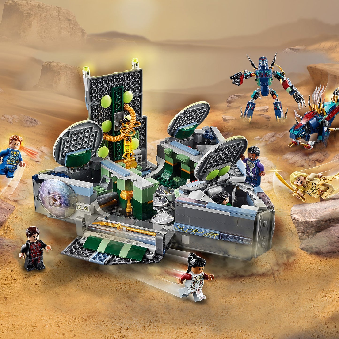 LEGO® Marvel Rise of the Domo - Phi Thuyền Eternals Siêu Anh Hùng LEGO 76156 LEGO - ảnh 6 - LEGO Marvel