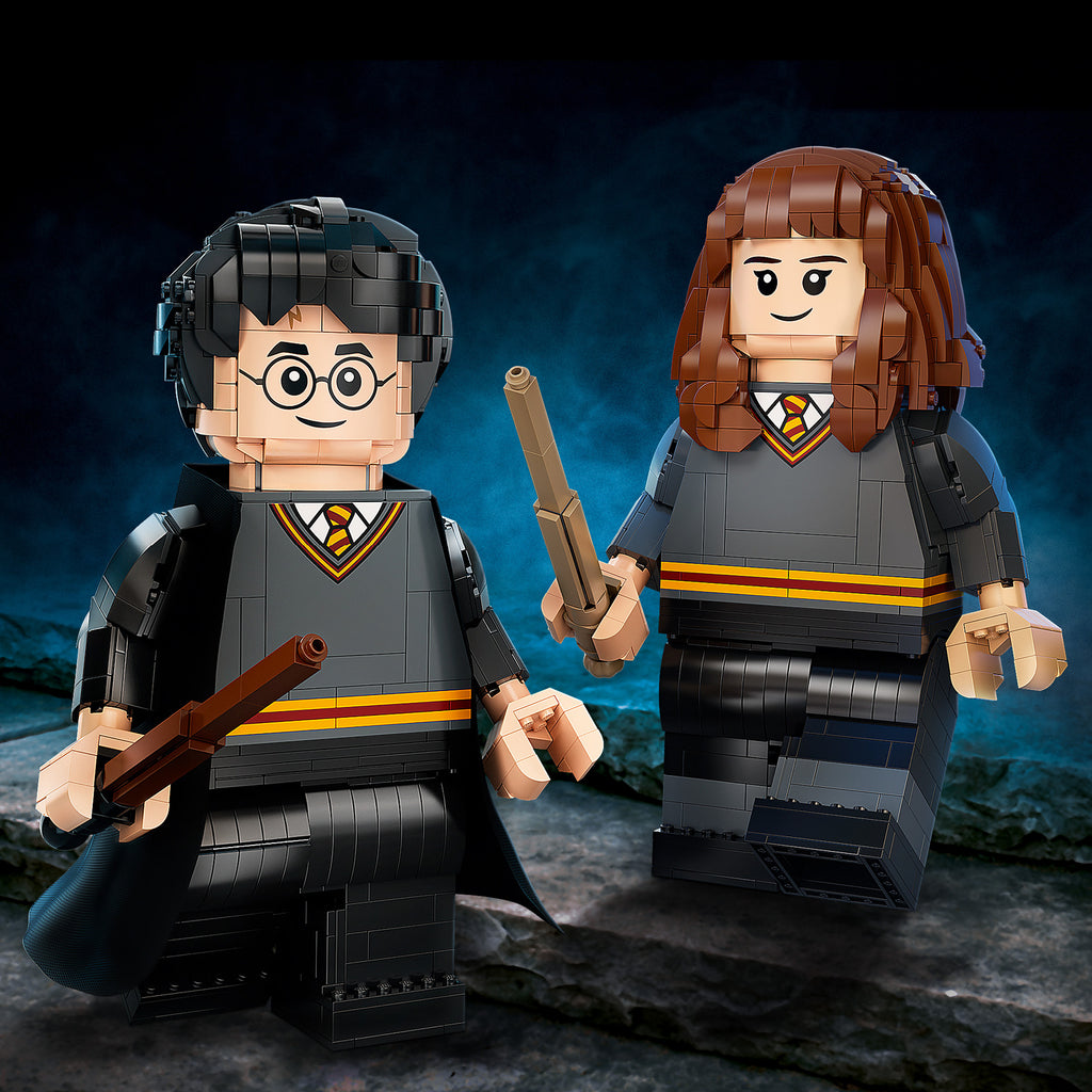 LEGO® Harry Potter & Hermione Granger™ Bộ Lắp Ráp Mô Hình Nhân Vật Siêu Lớn LEGO 76393 - Hình ảnh bổ sung 8