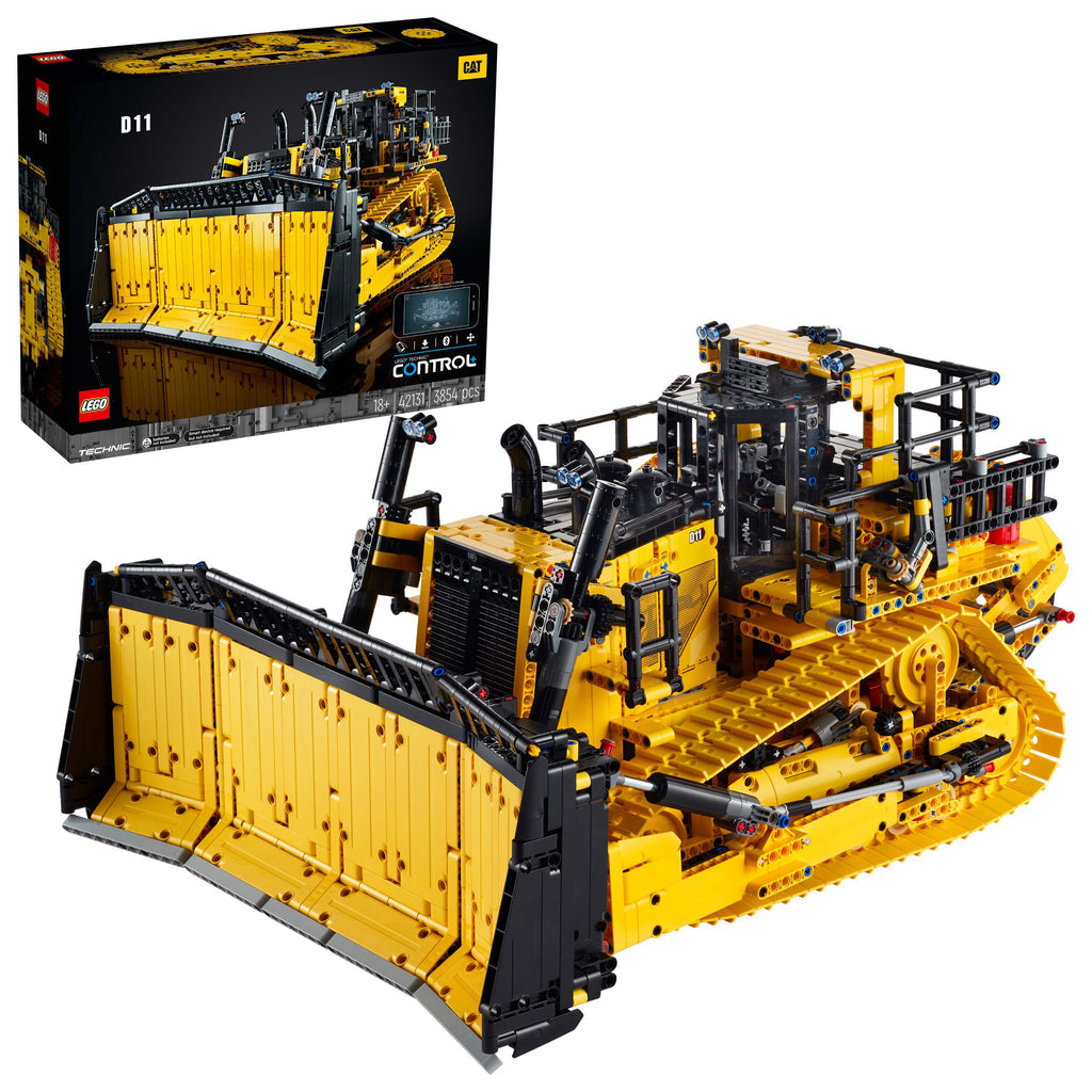 LEGO® Technic™ App-Controlled Cat® D11 Bulldozer - Xe Ủi Đất Điều Khiển Từ Xa - LEGO 42131 LEGO - ảnh 4 - LEGO Technic