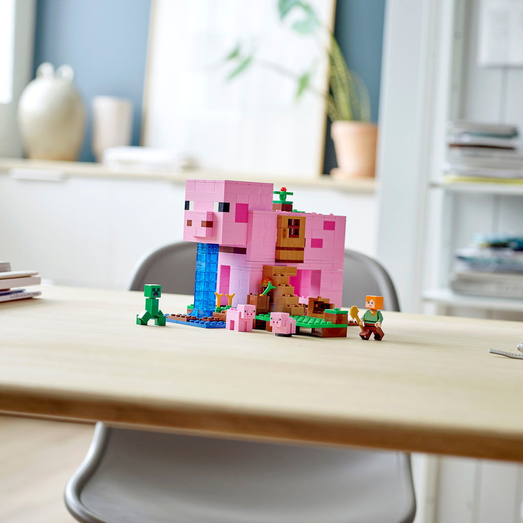 LEGO® Minecraft® The Pig House - Đồ Chơi Lắp Ráp Ngôi Nhà Hình Heo - LEGO 21170 LEGO - ảnh 1 - LEGO