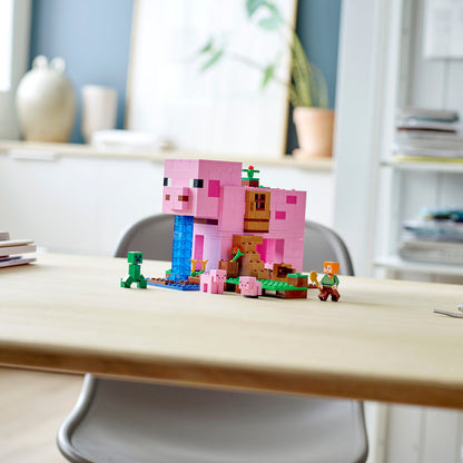 LEGO® Minecraft® The Pig House - Đồ Chơi Lắp Ráp Ngôi Nhà Hình Heo - LEGO 21170 LEGO - ảnh 1 - LEGO