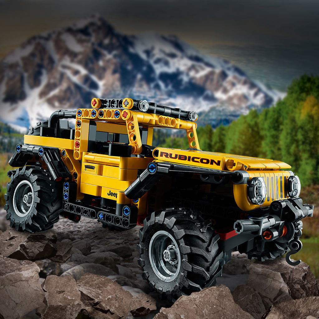 LEGO® Technic™ Jeep® Wrangler - Đồ Chơi Lắp Ráp Xe Địa Hình Jeep Wrangler Rubicon (42122) - Hình ảnh bổ sung 8