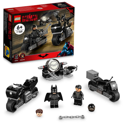 LEGO® DC Batman™ & Selina Kyle™ Motorcycle Pursuit - Đồ Chơi Lắp Ráp Mô Tô Siêu Anh Hùng - LEGO 76179